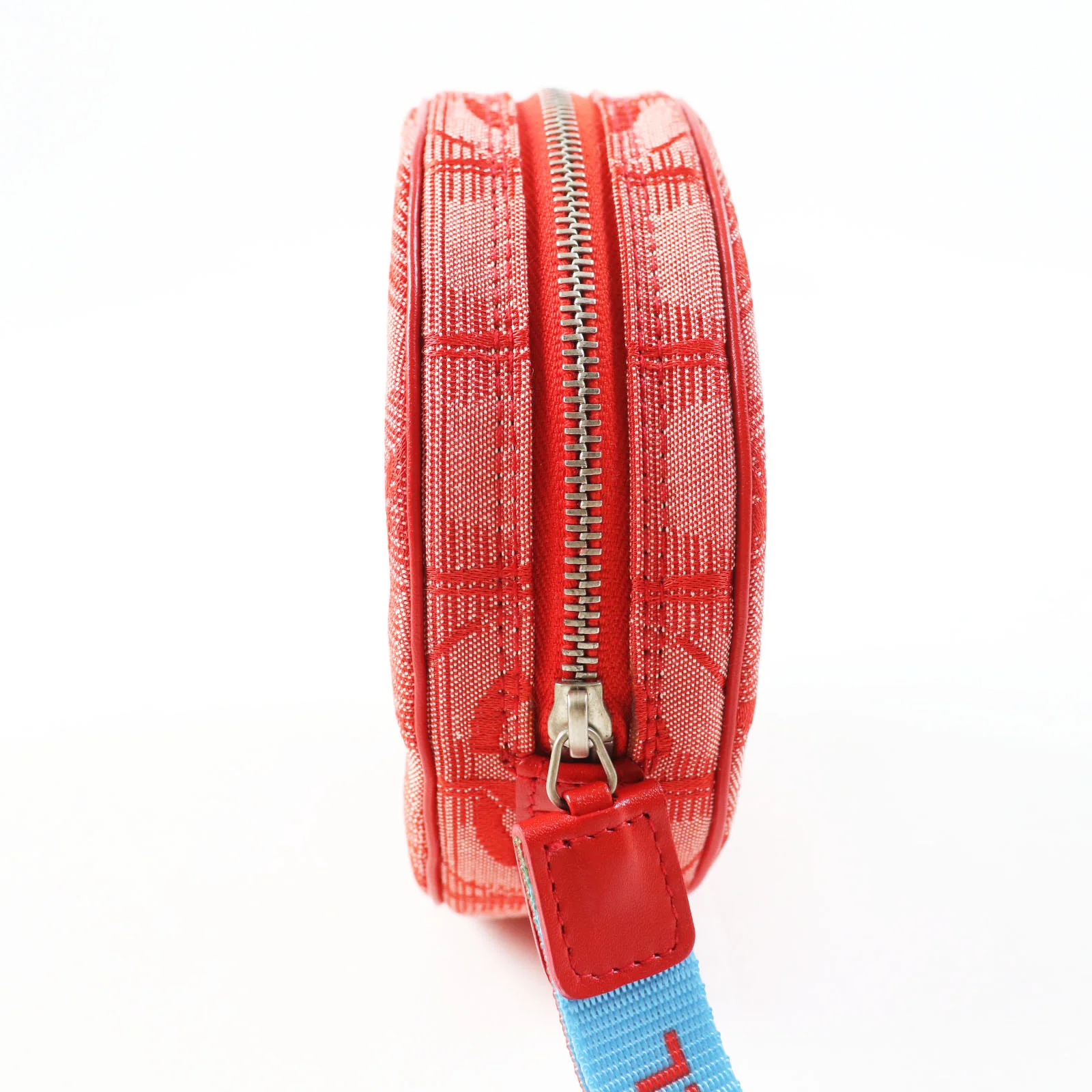 Chanel Nylon Travel Line Round Pouch