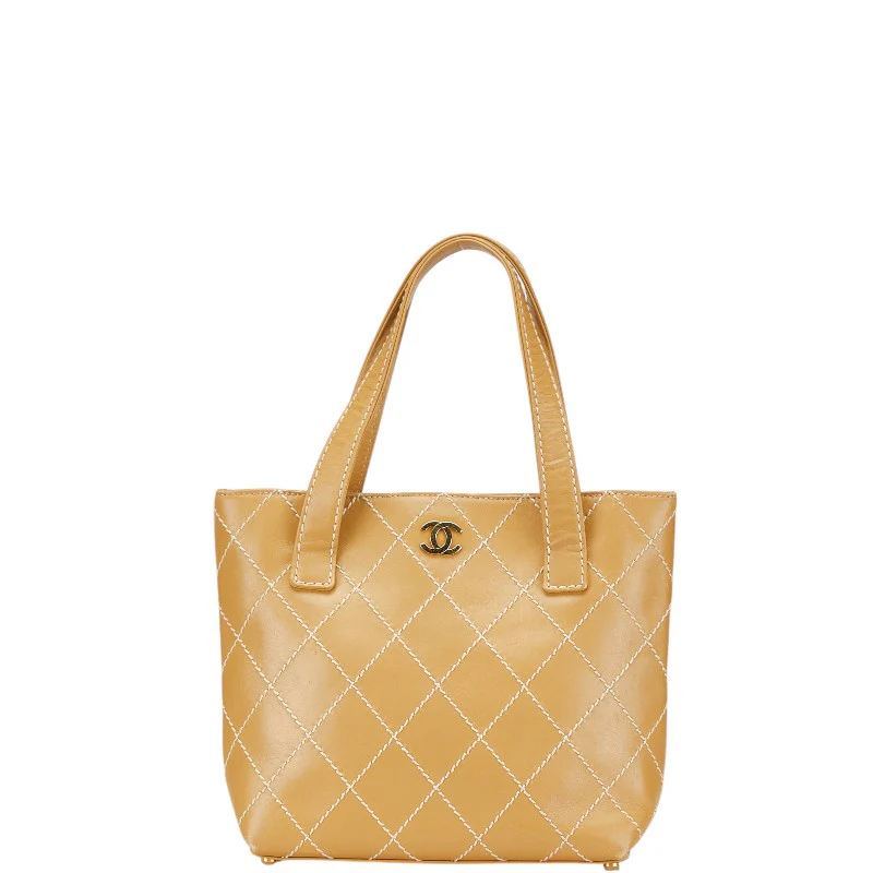Chanel Coco Mark Wild Stitch Tote Bag A18126