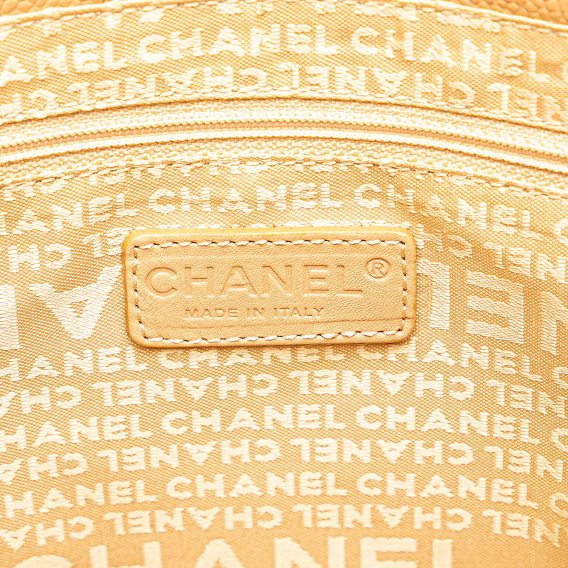 Chanel Leather Chocobar Tote Bag