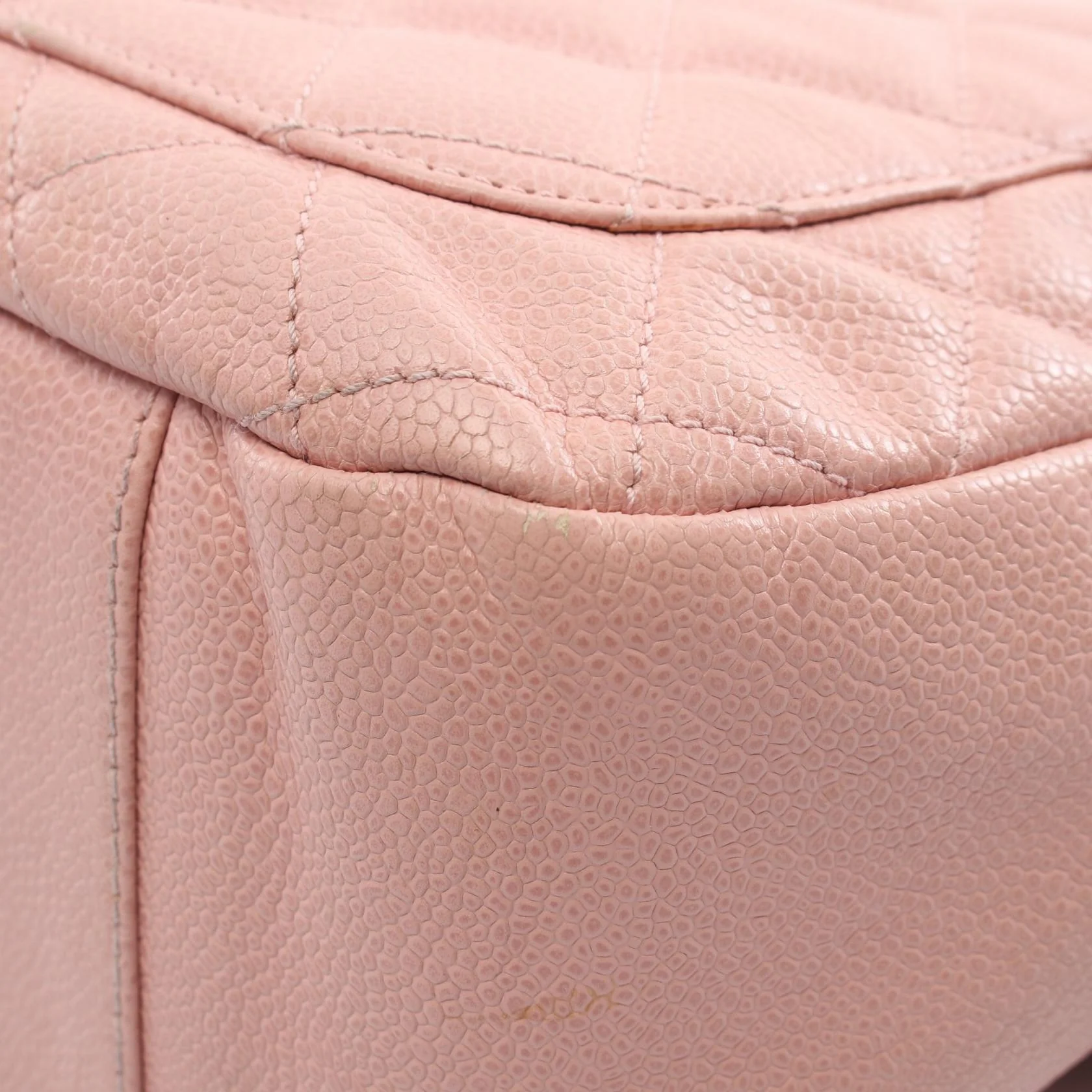 Chanel Matelasse Leather Shoulder Bag Pink