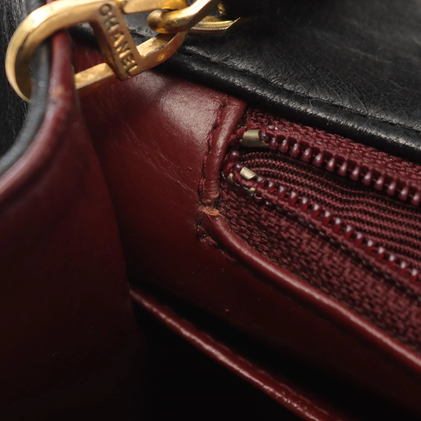 Chanel Lambskin Full Flap Shoulder Bag A02500