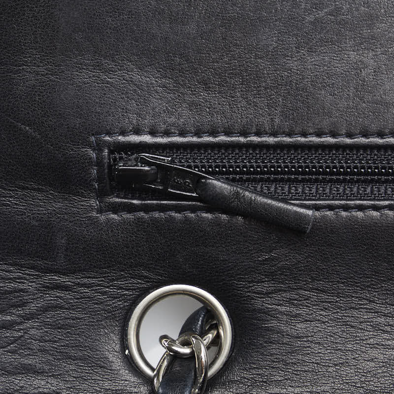 Chanel Matelasse 25 Double Flap Leather Shoulder Bag
