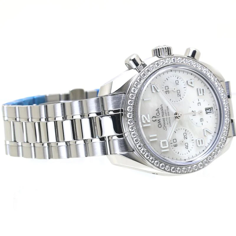 Omega Speedmaster Chronograph 38mm Diamond Bezel