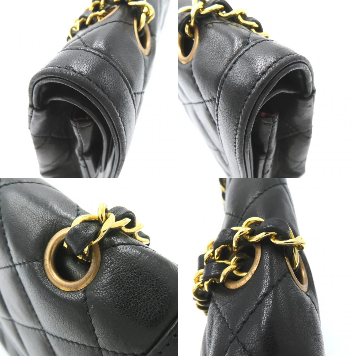 Chanel Lambskin Matelasse Shoulder Bag