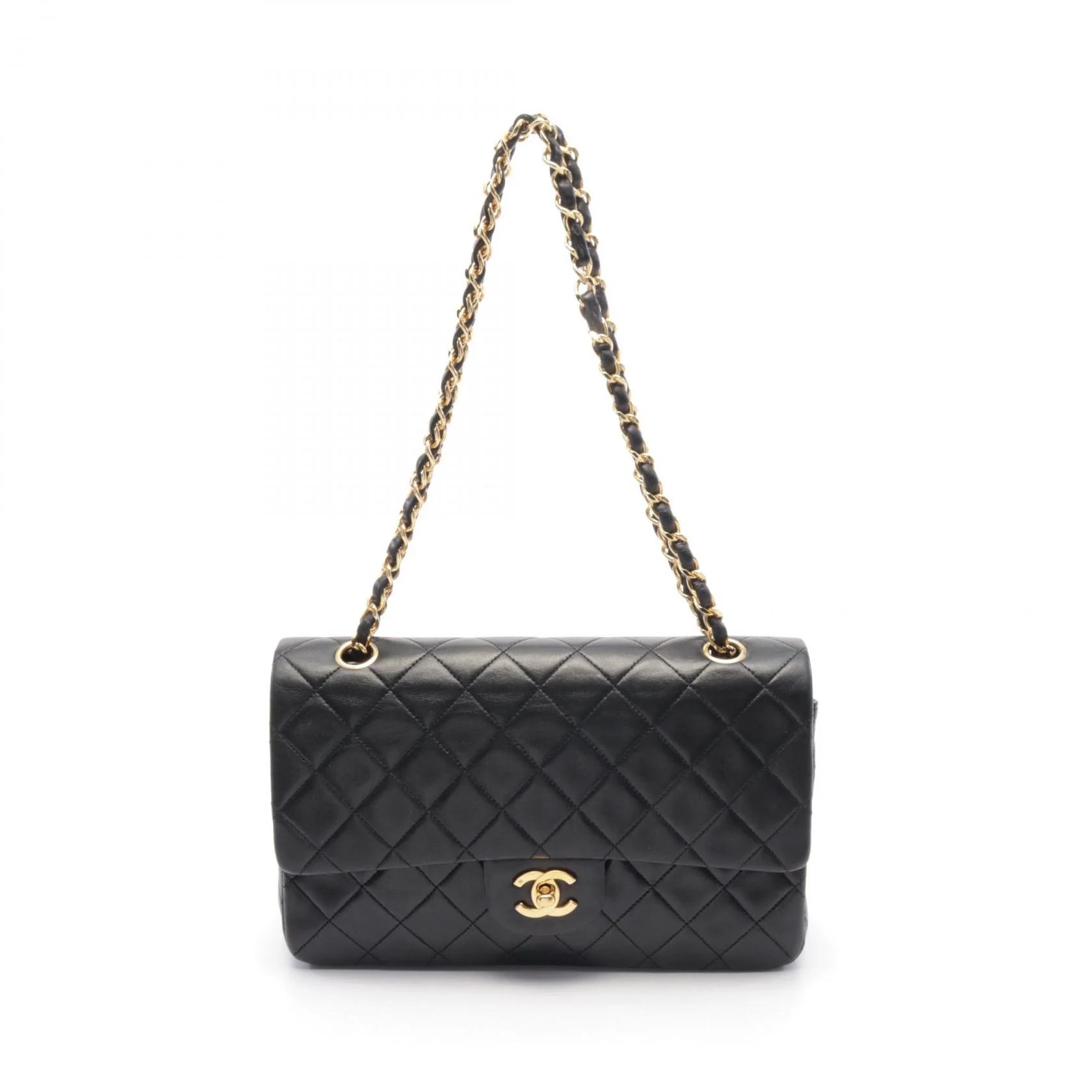 Chanel Lambskin Matelasse Flap Bag A01112