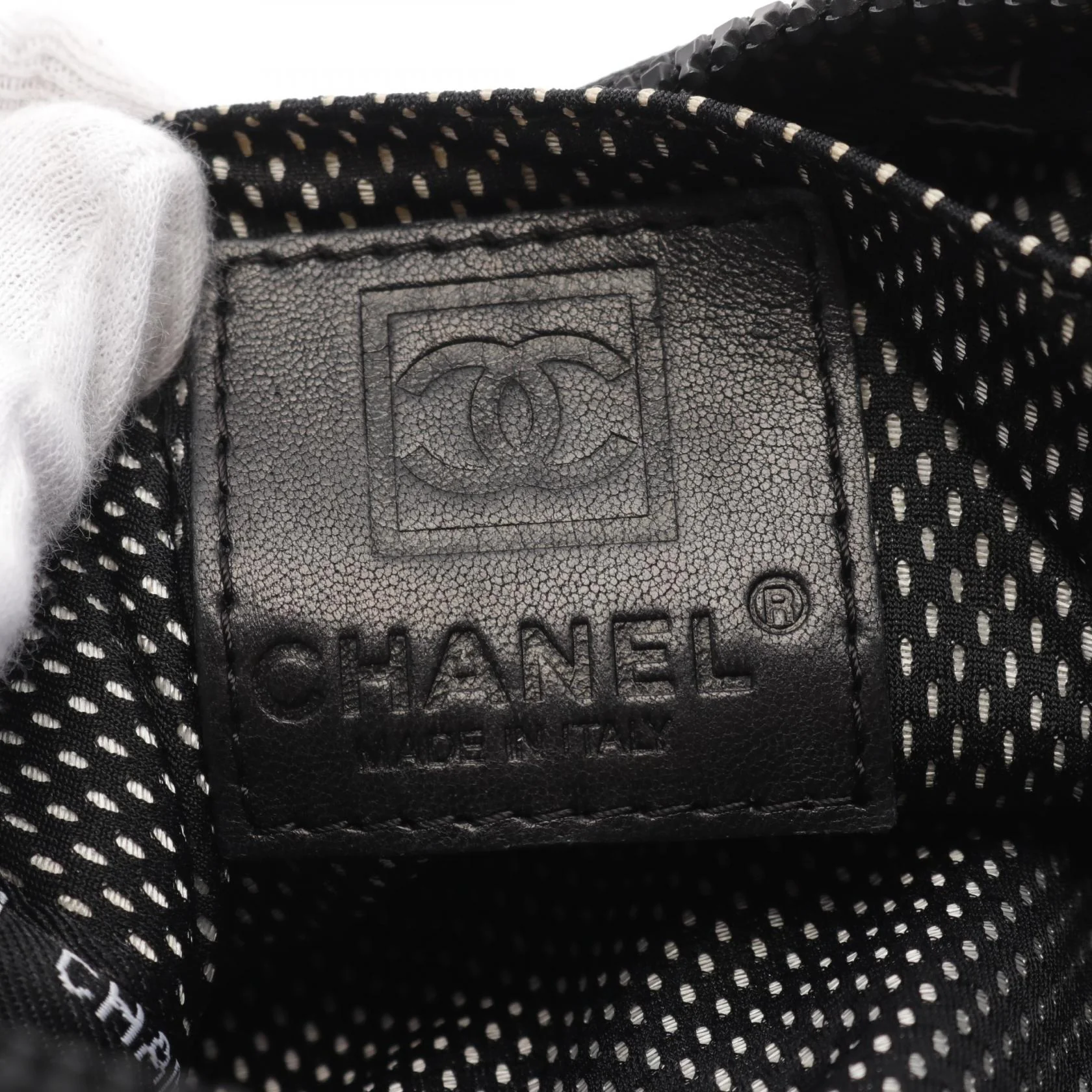 Chanel PVC Coated Canvas Shoulder Bag
