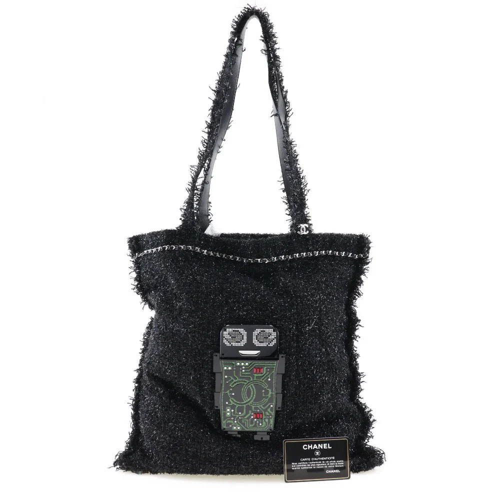 Chanel Tweed Tote Bag A94646