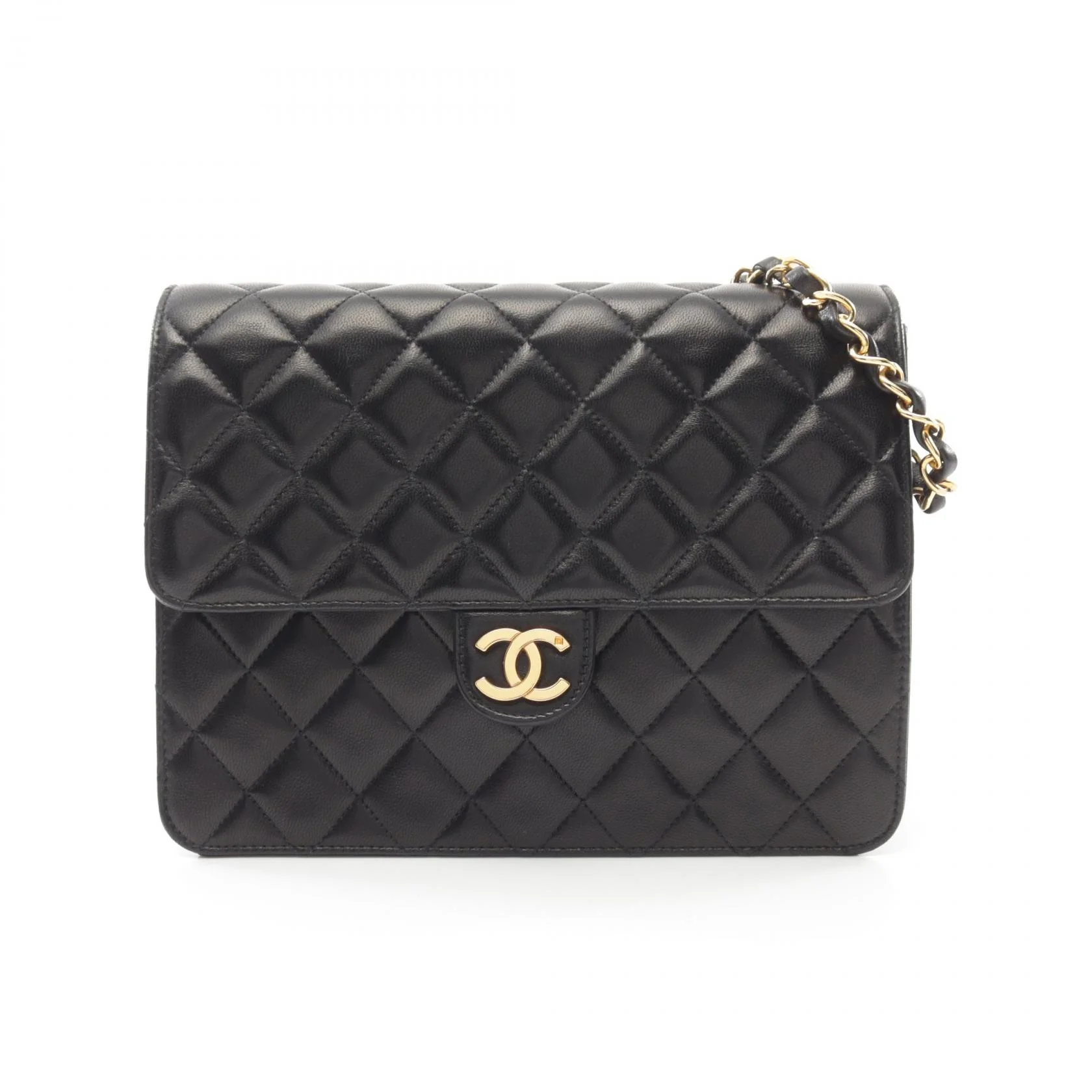 Chanel Lambskin Matelasse Single Flap Bag