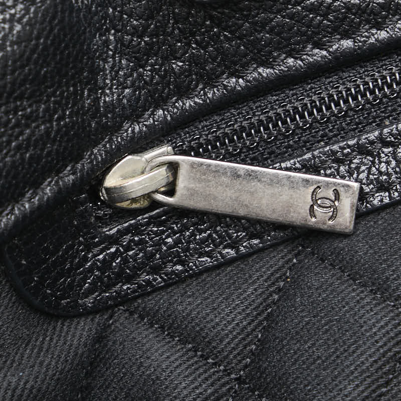Chanel Leather Coco Mark Tote Bag A33936