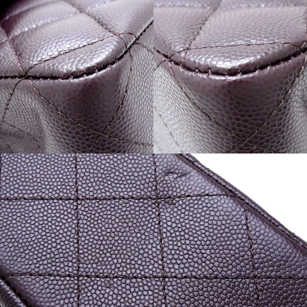 Chanel Caviar Chain Shoulder Bag A01112