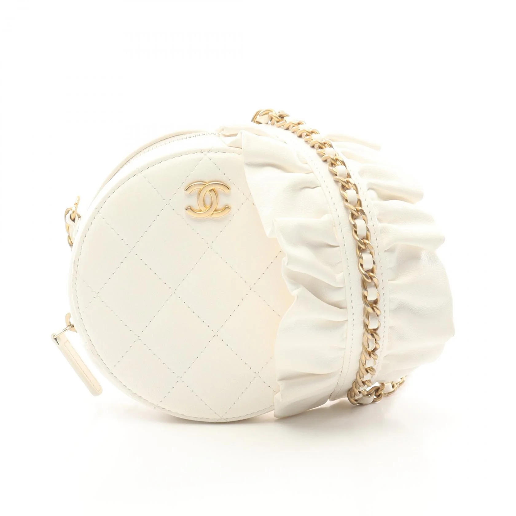Chanel Lambskin Matelasse Mini Shoulder Bag AP1894