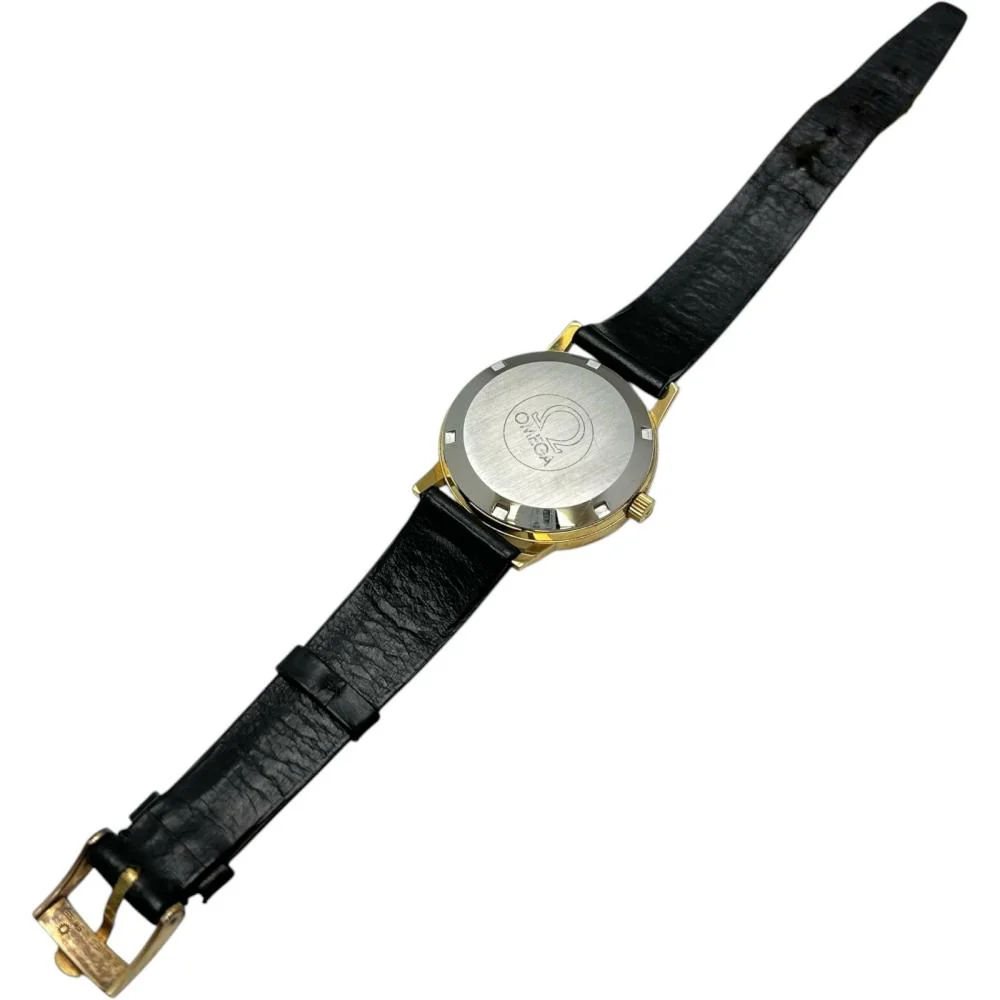 Omega Geneve Automatic Watch Gold/Black