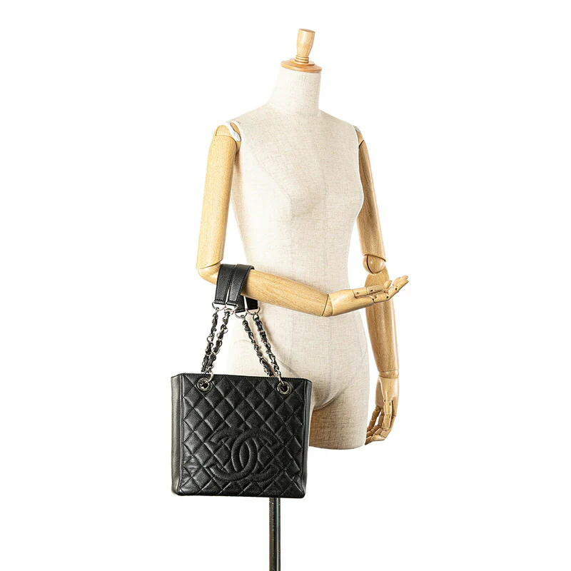Chanel Caviar Skin Matelasse PST Tote Bag