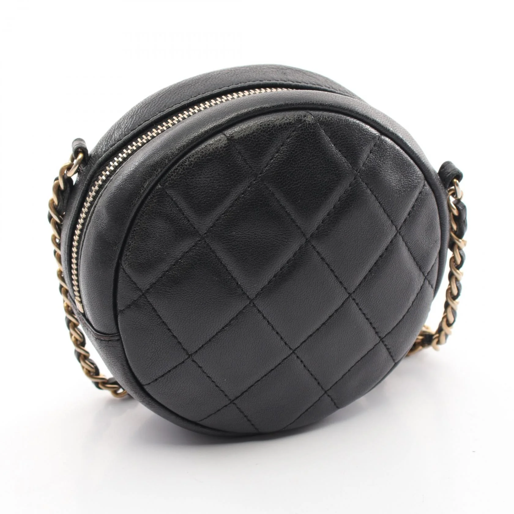 Chanel Lambskin Matelasse Charm Shoulder Bag A81620