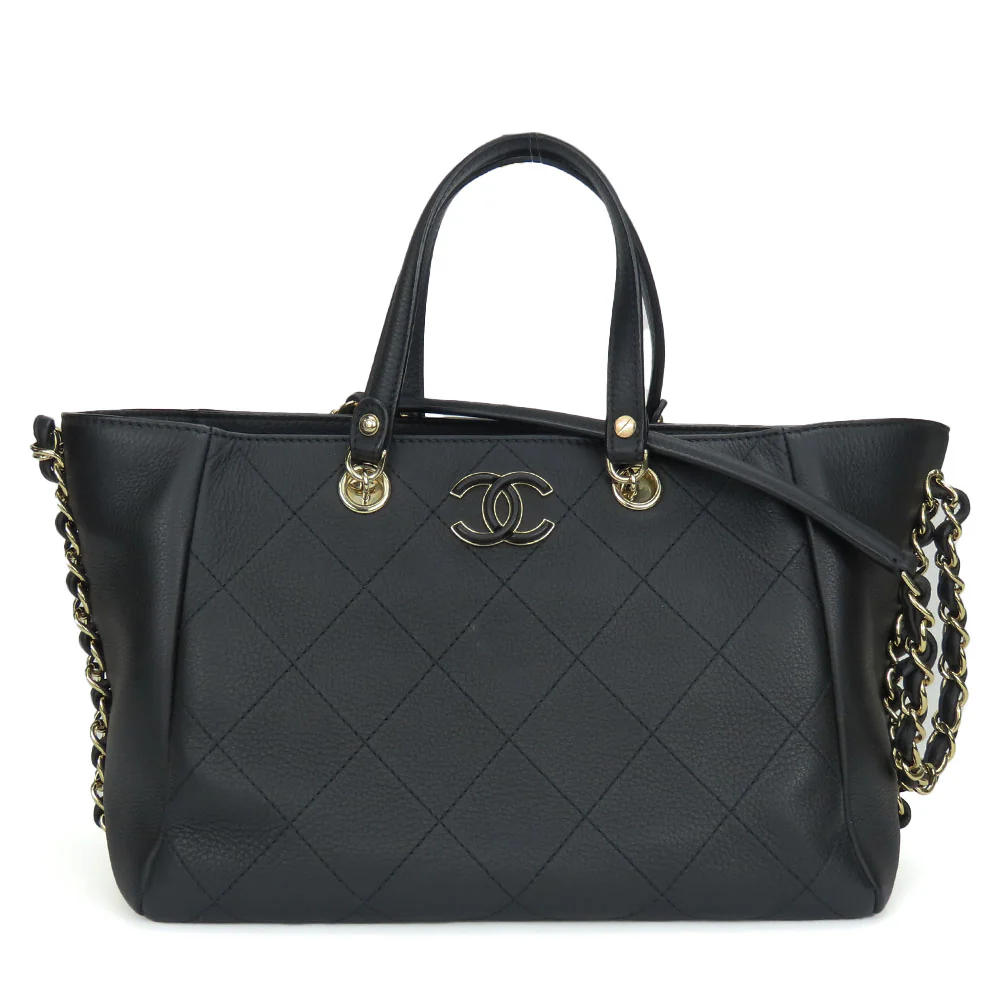 Chanel Calfskin Handbag AS0355