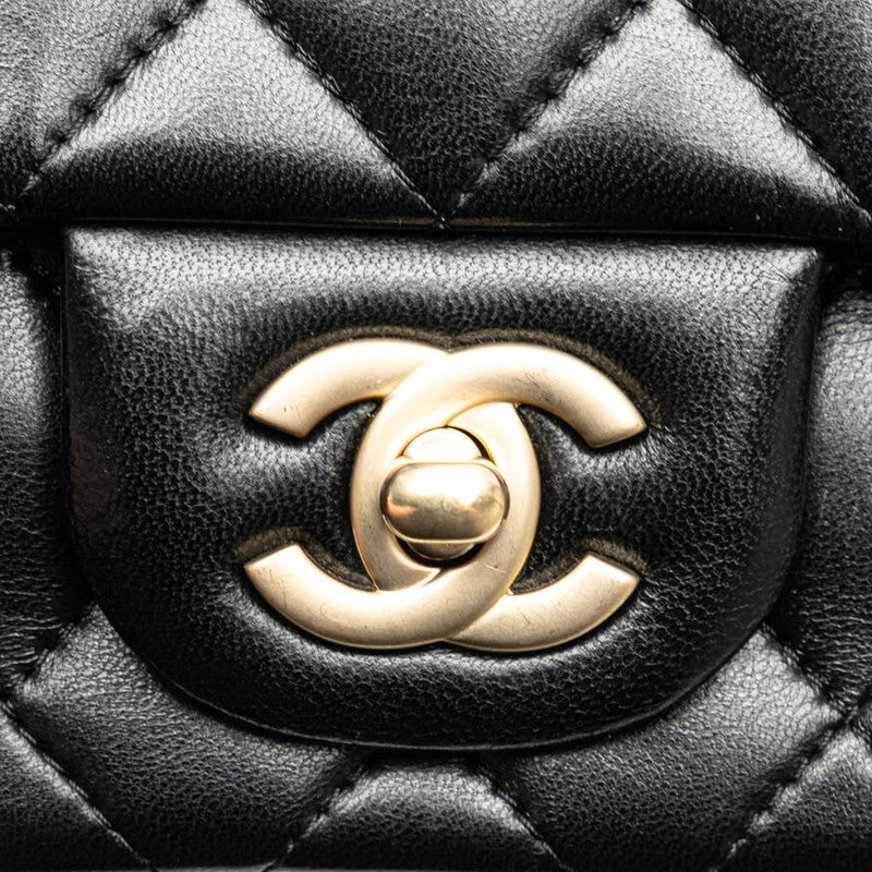 Chanel Lambskin Mini Matelasse Chain Bag