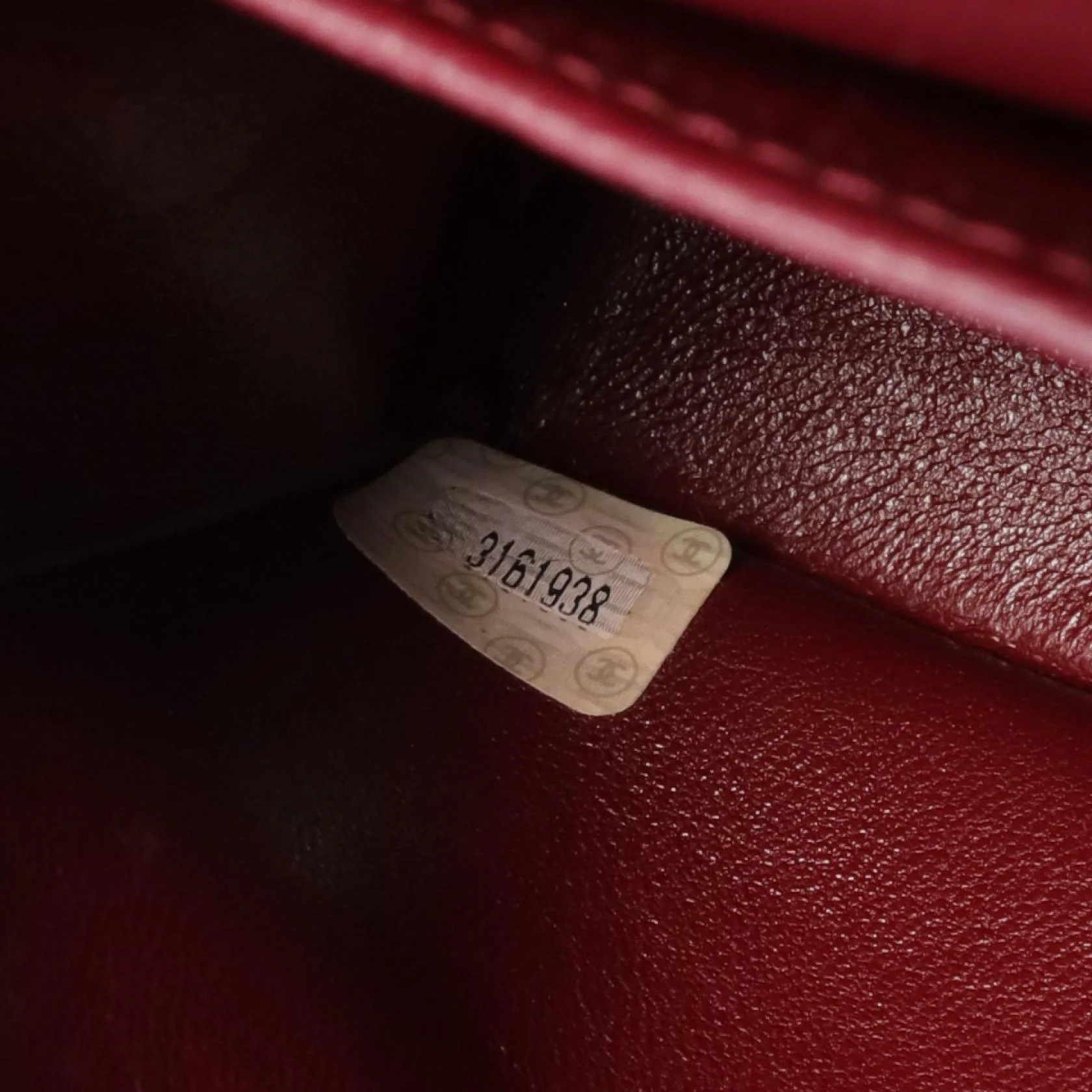 Chanel Lambskin Matelasse W Flap Shoulder Bag A01112