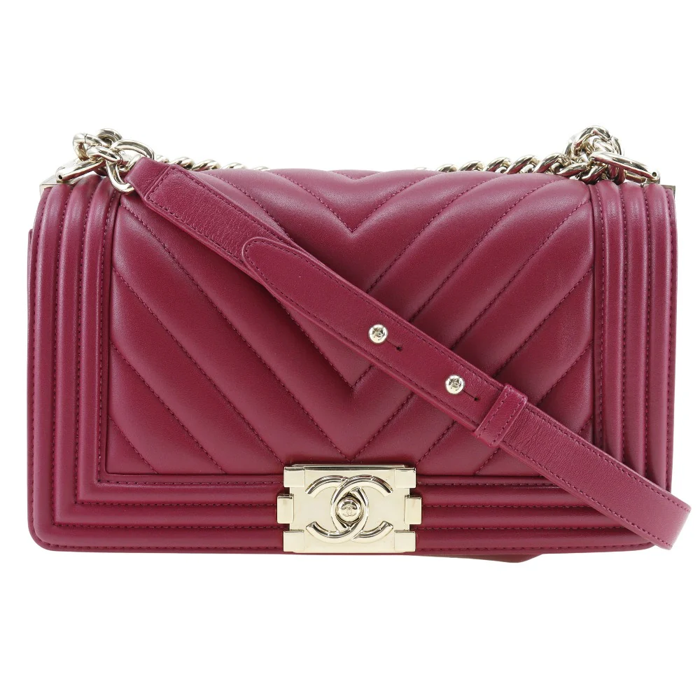 Chanel Boy Shoulder Bag Lambskin