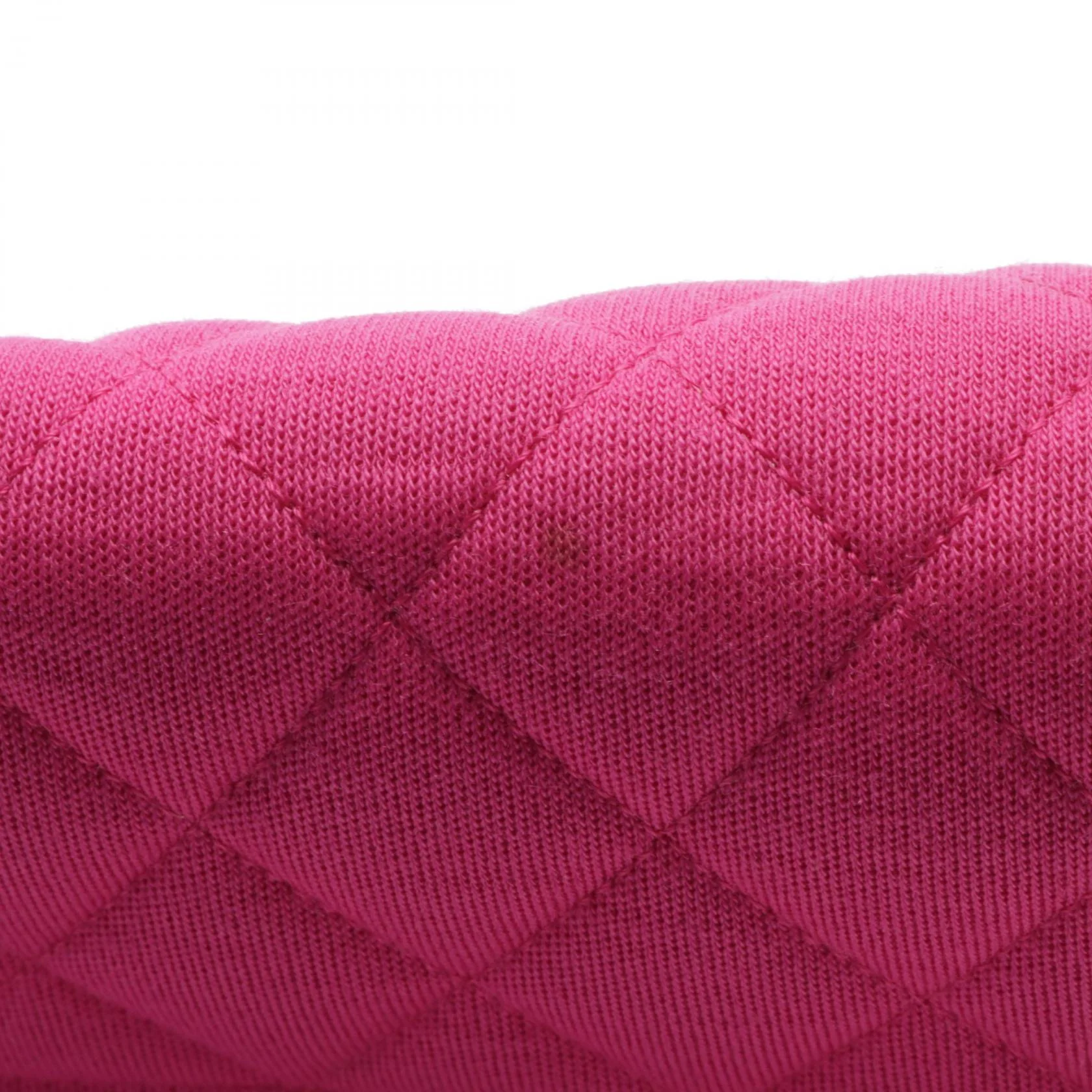 Chanel Cotton Jersey Matelasse Shoulder Bag