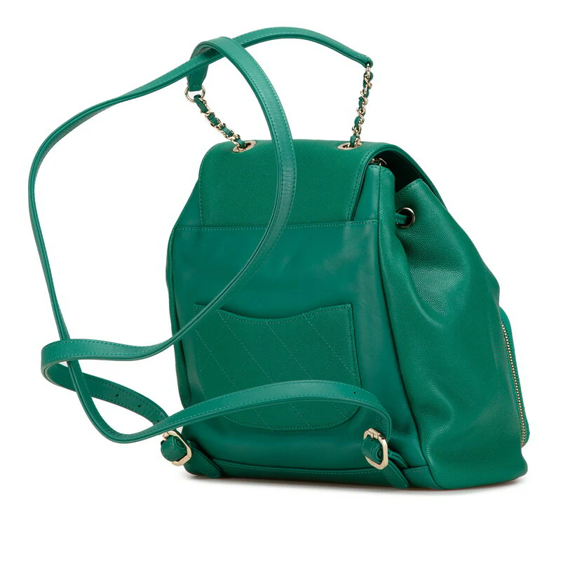 Chanel Caviar Skin Matelasse Backpack