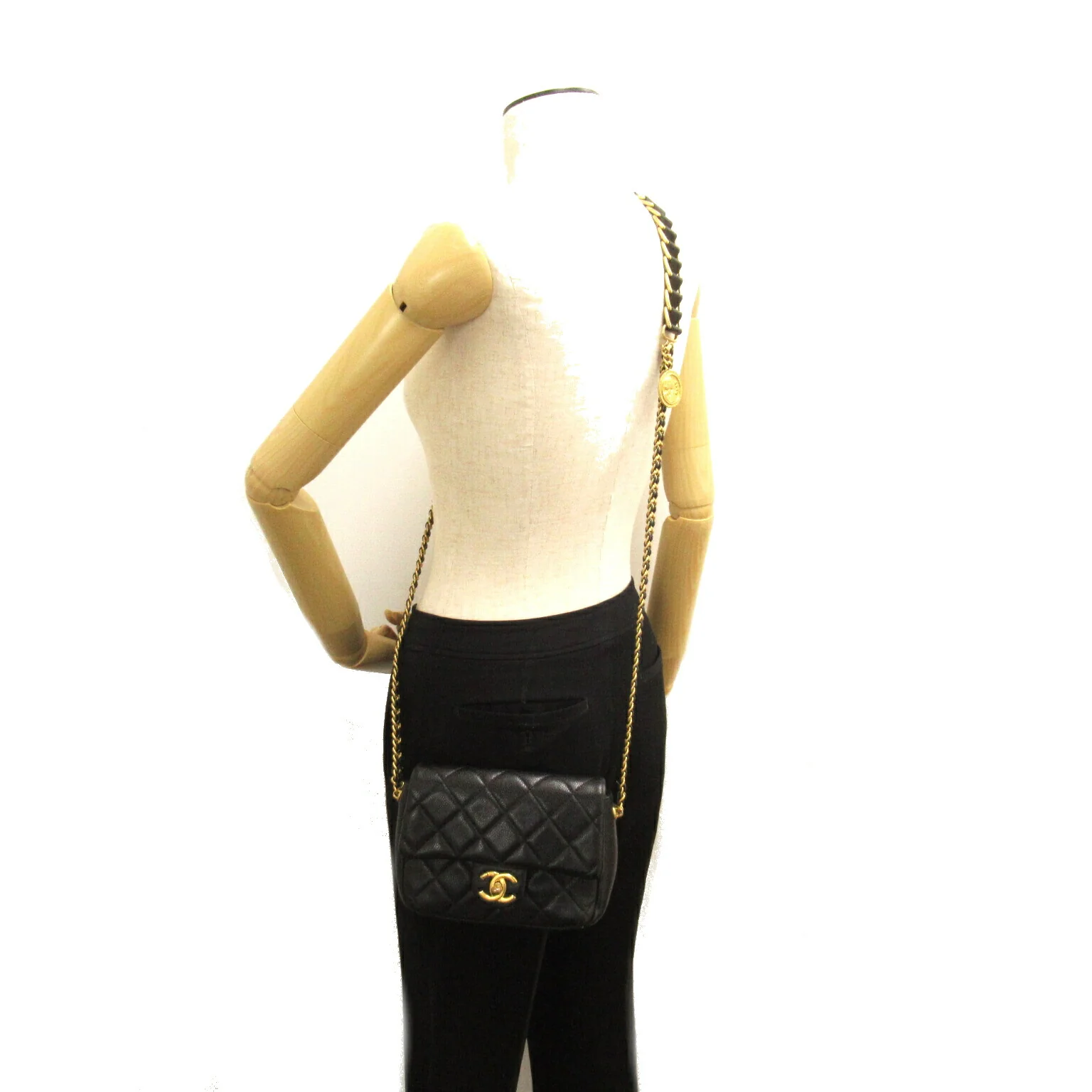 Chanel Mini Matelasse Leather Shoulder Bag