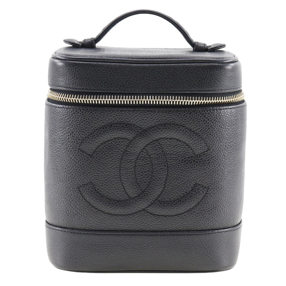 Chanel Caviar Vanity Handbag A01998
