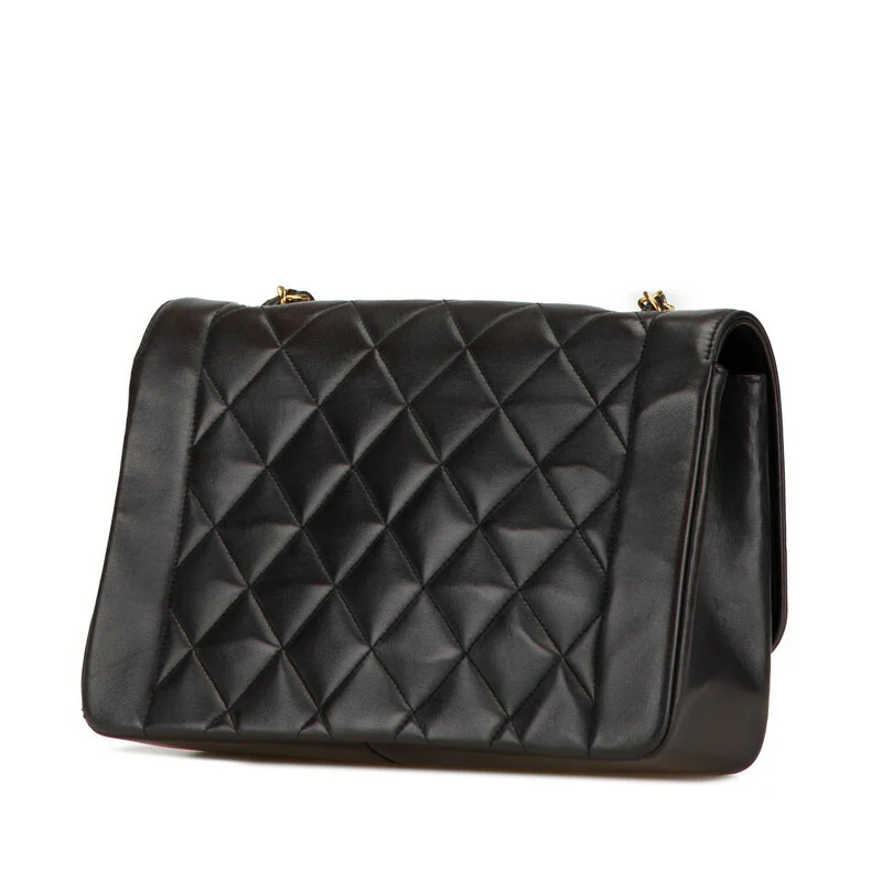 Chanel Diana Matelasse Chain Shoulder Bag