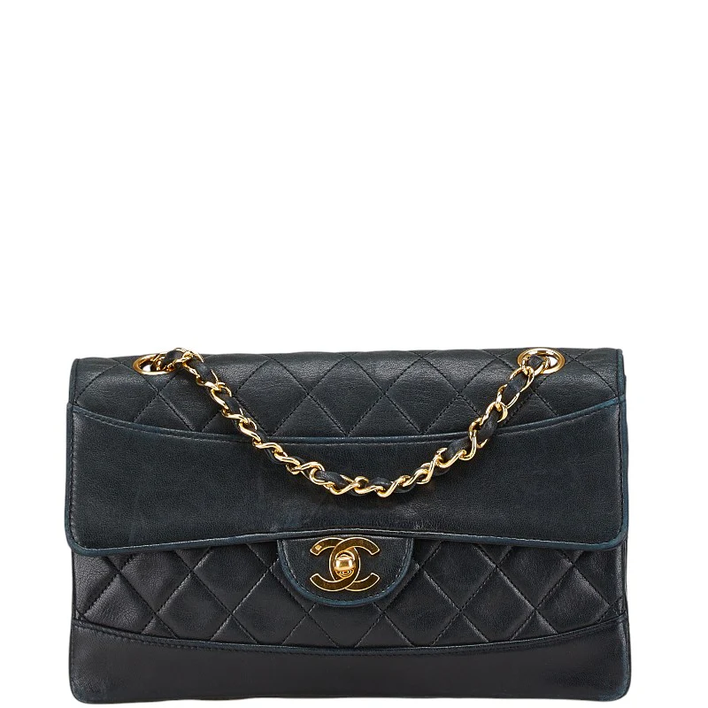 Chanel Lambskin Coco Mark Matelasse Shoulder Bag