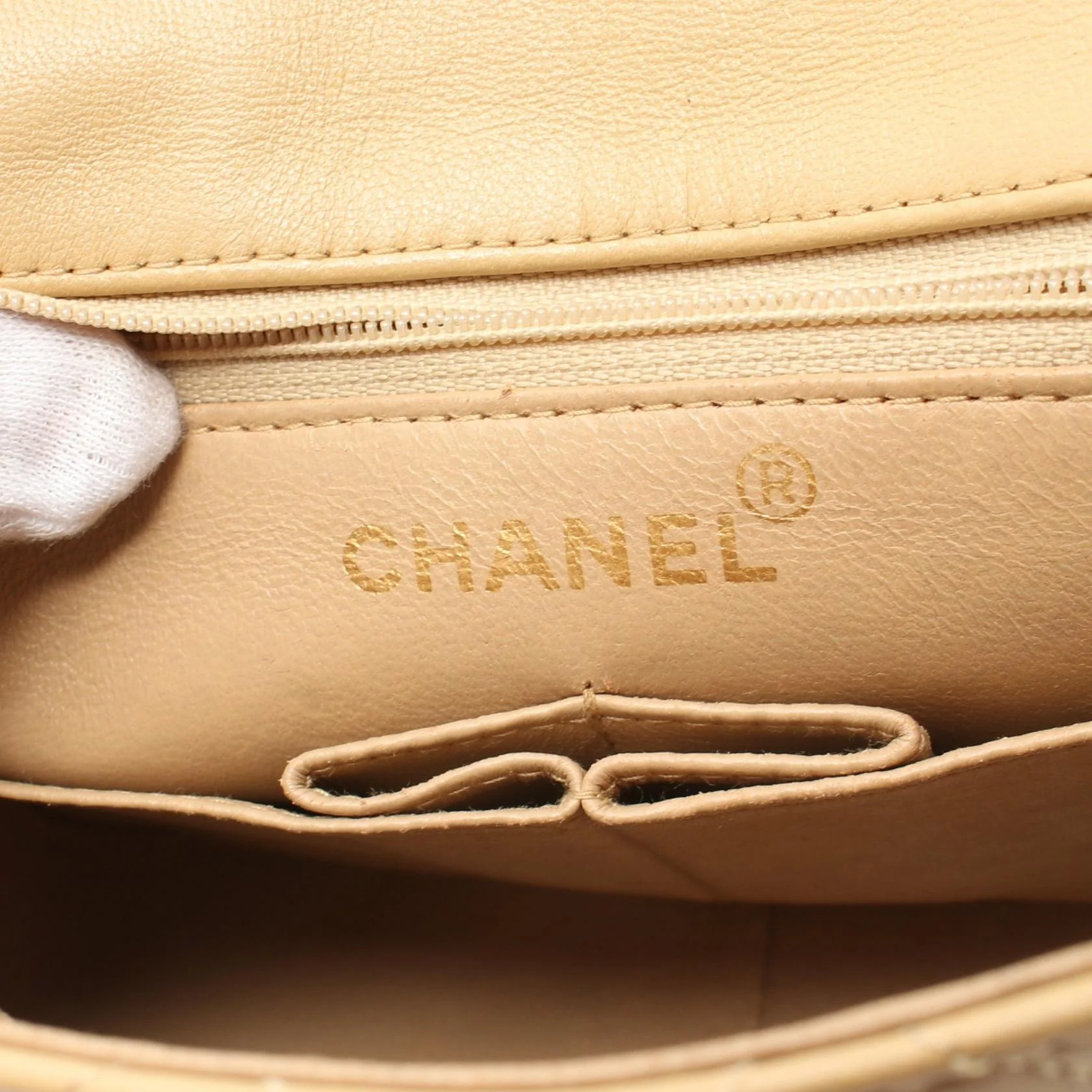 Chanel Lambskin Mini Matelasse 20 Shoulder Bag A01163