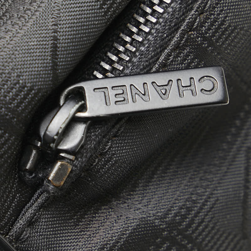 Chanel Nylon Leather Vanity Bag