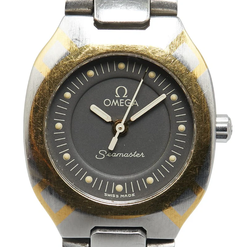 Omega Seamaster Polaris Quartz Watch Stainless Steel