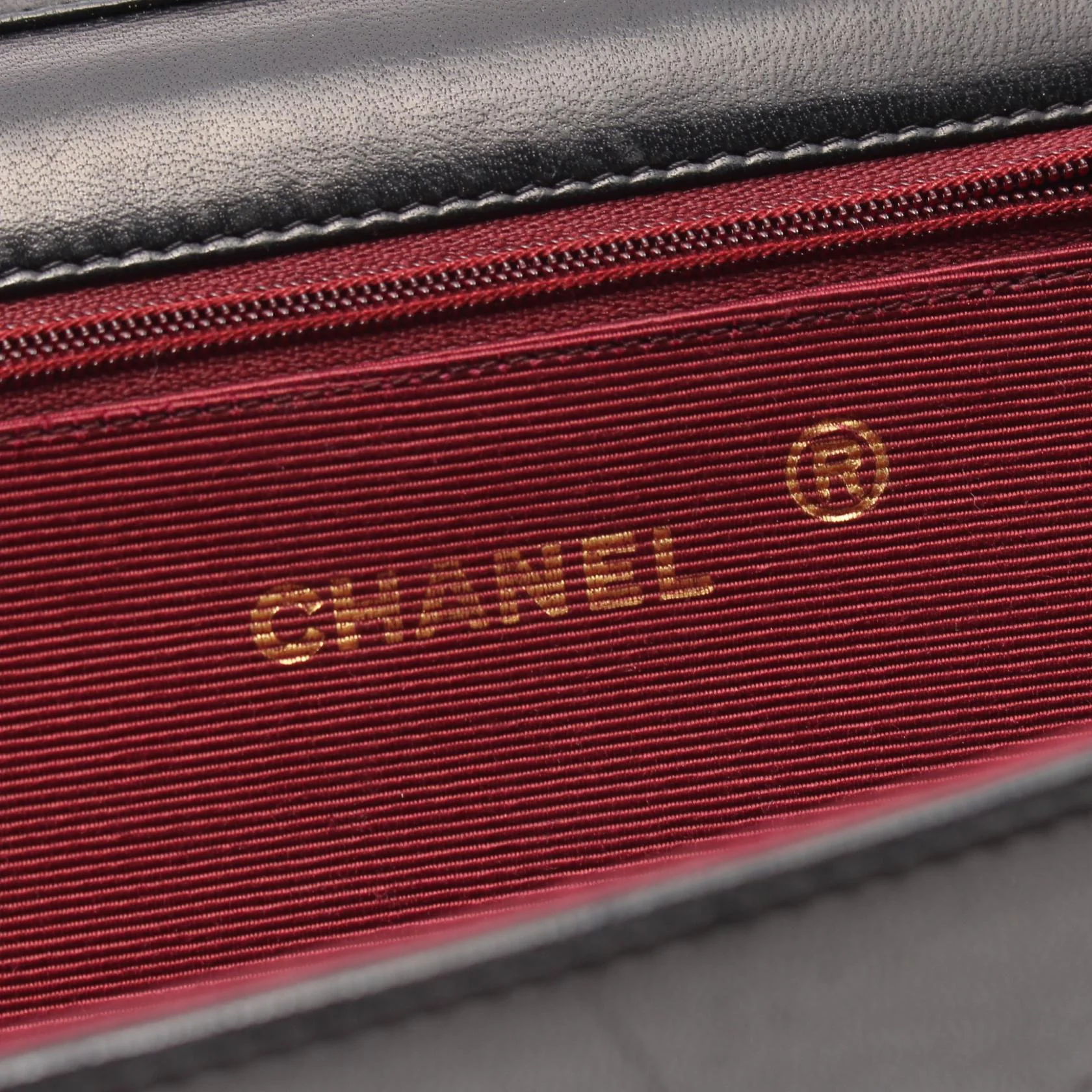 Chanel Half Moon Lambskin Shoulder Bag