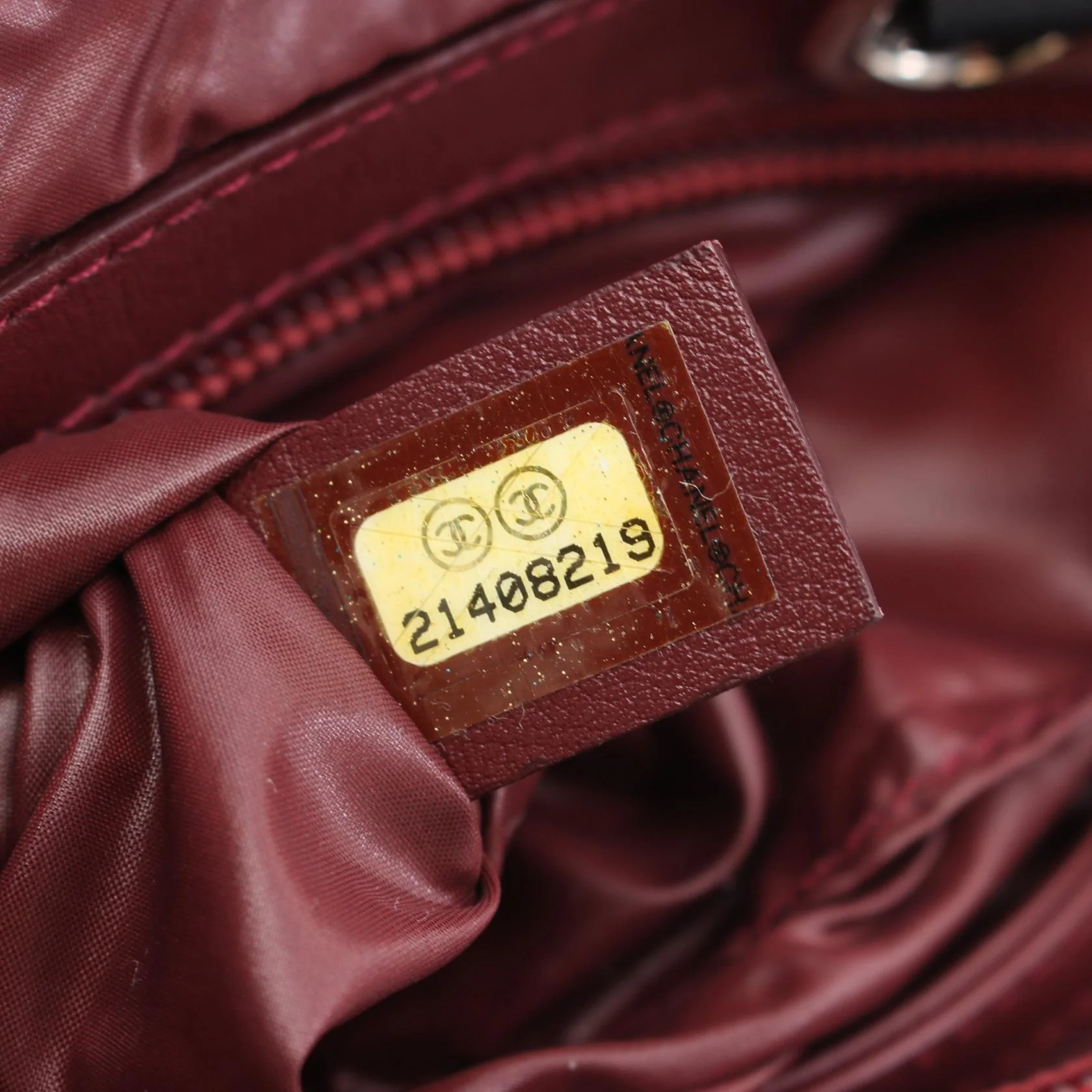Chanel Coco Cocoon Small Tote Bag Nylon Leather
