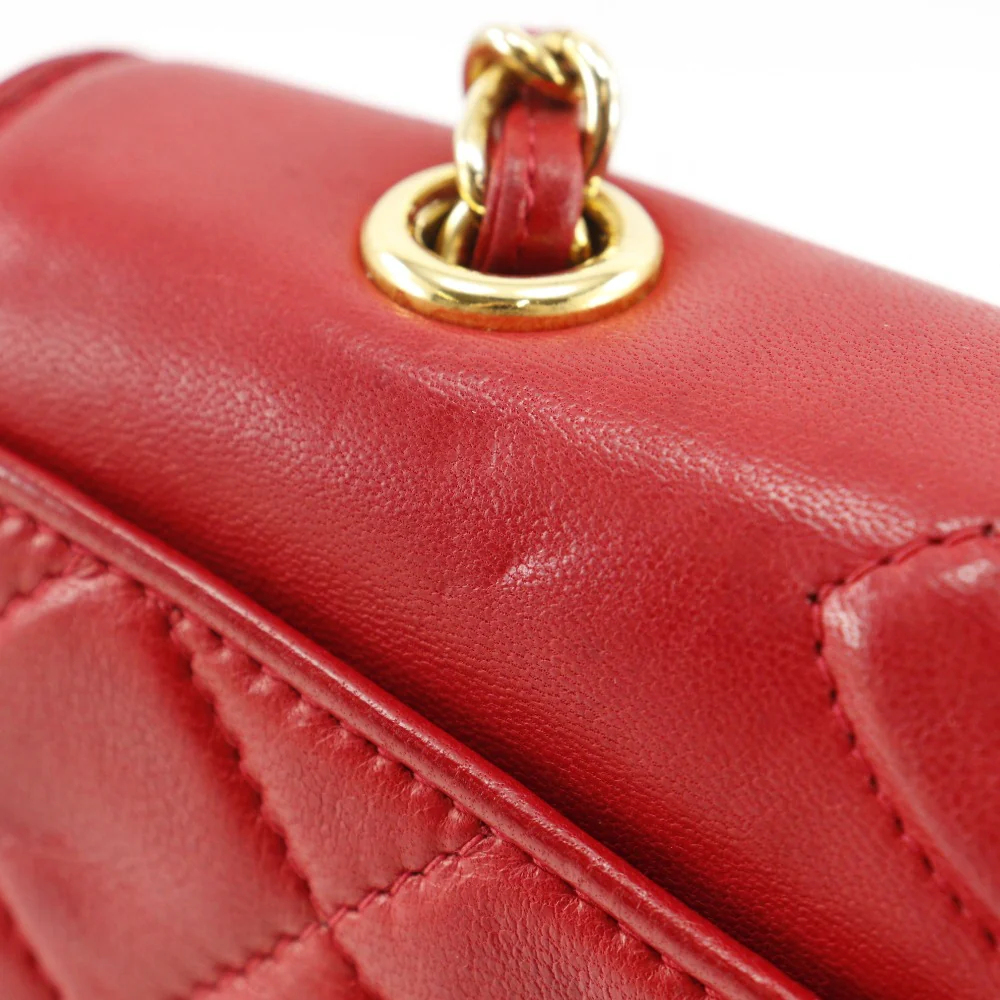 Chanel Lambskin Chain Shoulder Bag