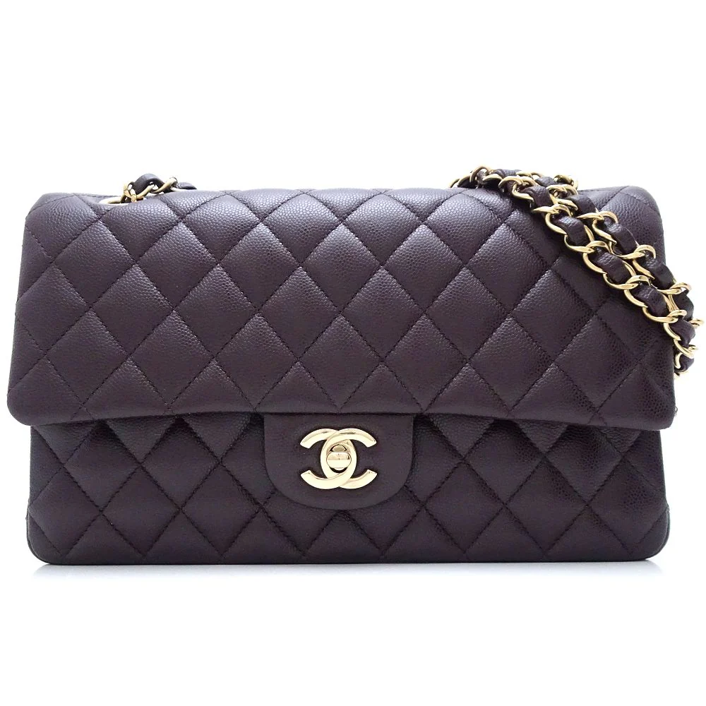 Chanel Caviar Chain Shoulder Bag A01112