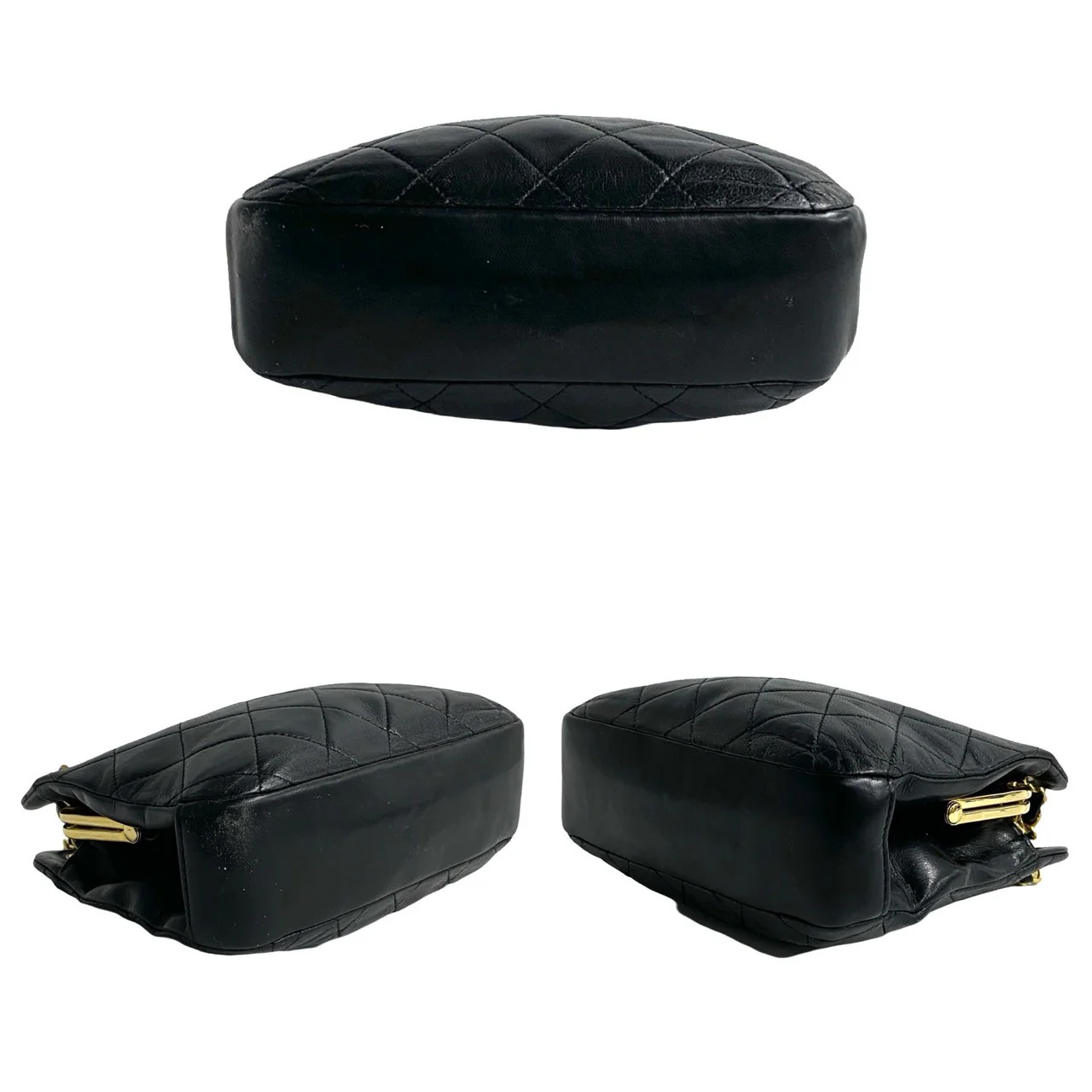 Chanel Lambskin Matelasse Chain Shoulder Bag