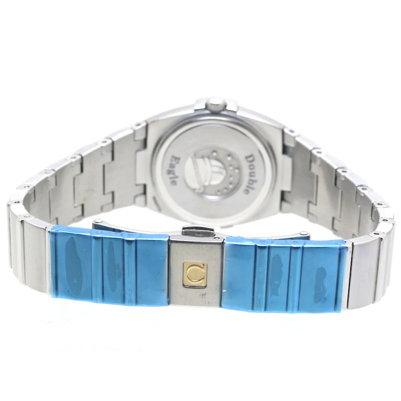 Omega Constellation Double Eagle Diamond Quartz Watch