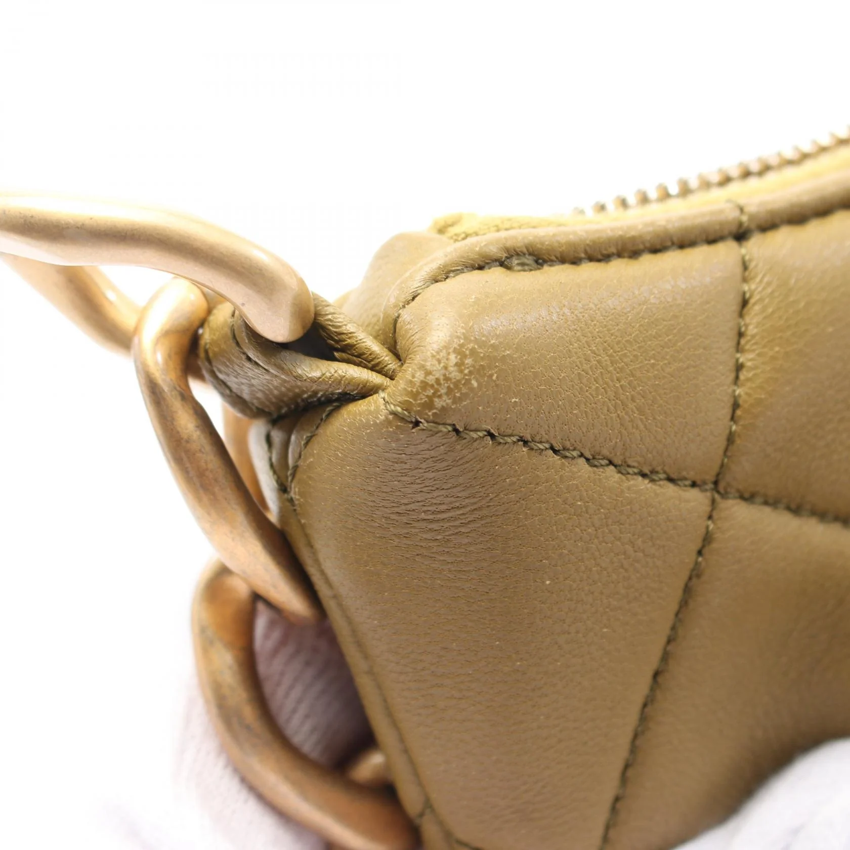 Chanel Small Hobo Leather Shoulder Bag