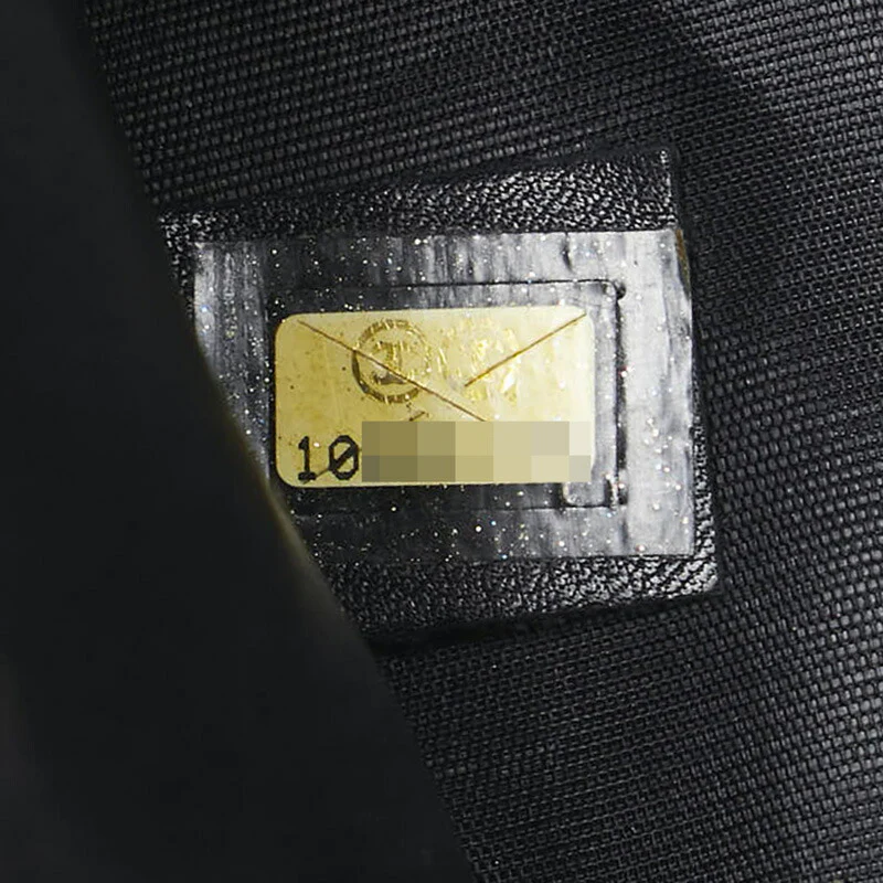 Chanel Tweed Leather Chain Vanity Handbag