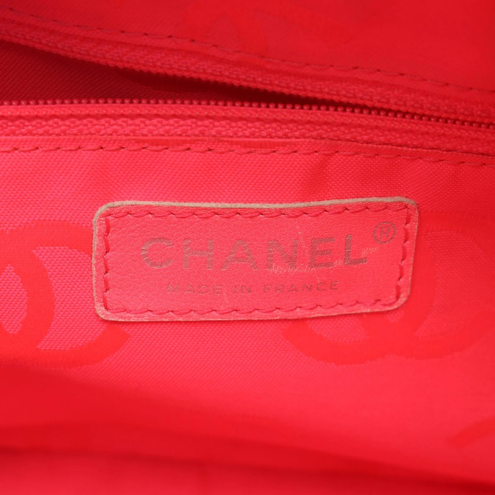 Chanel Cambon Line Leather Bowling Shoulder Bag