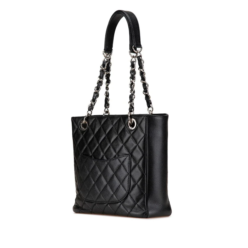 Chanel Caviar Skin Matelasse PST Tote Bag