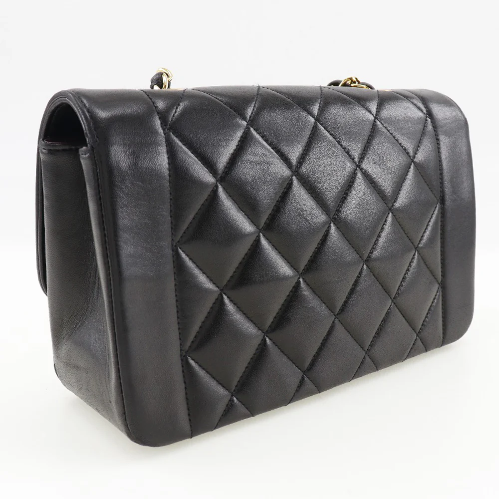 Chanel Lambskin Chain Shoulder Bag