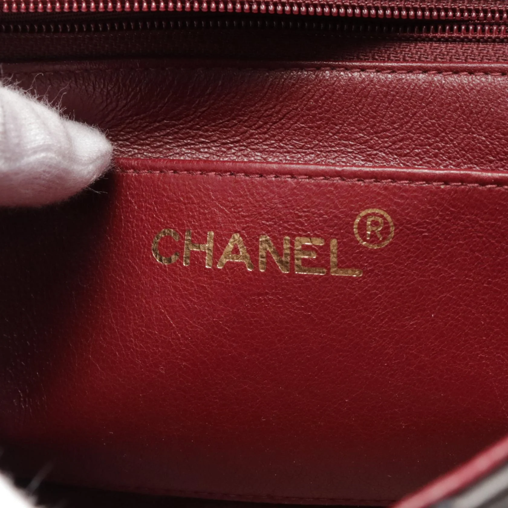Chanel Diana Flap Lambskin Shoulder Bag Black