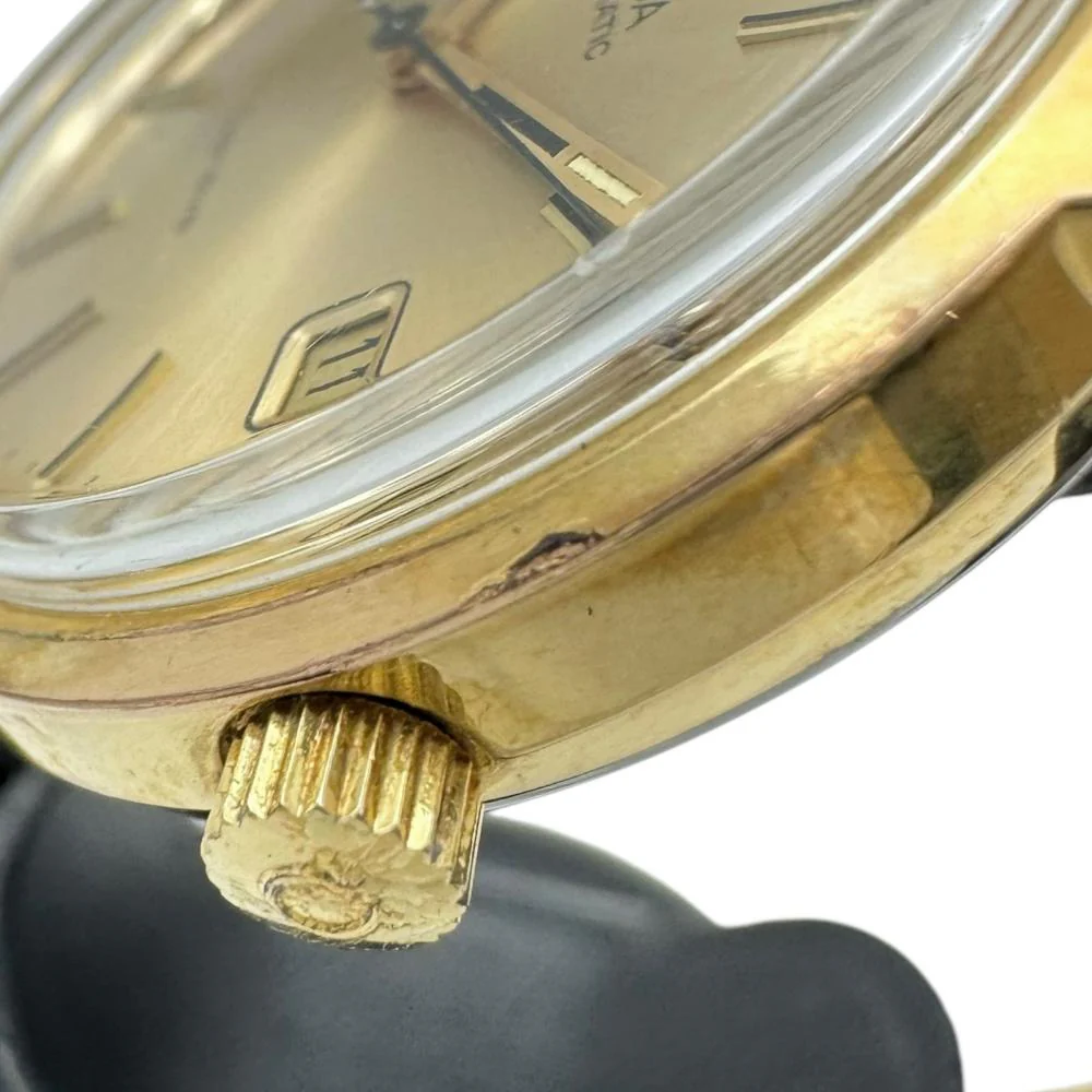 Omega Geneve Automatic Watch Gold/Black