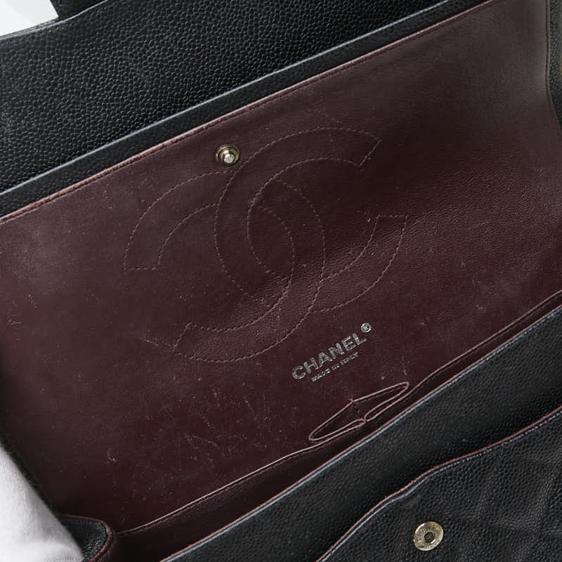 Chanel Caviar Double Flap Chain Bag