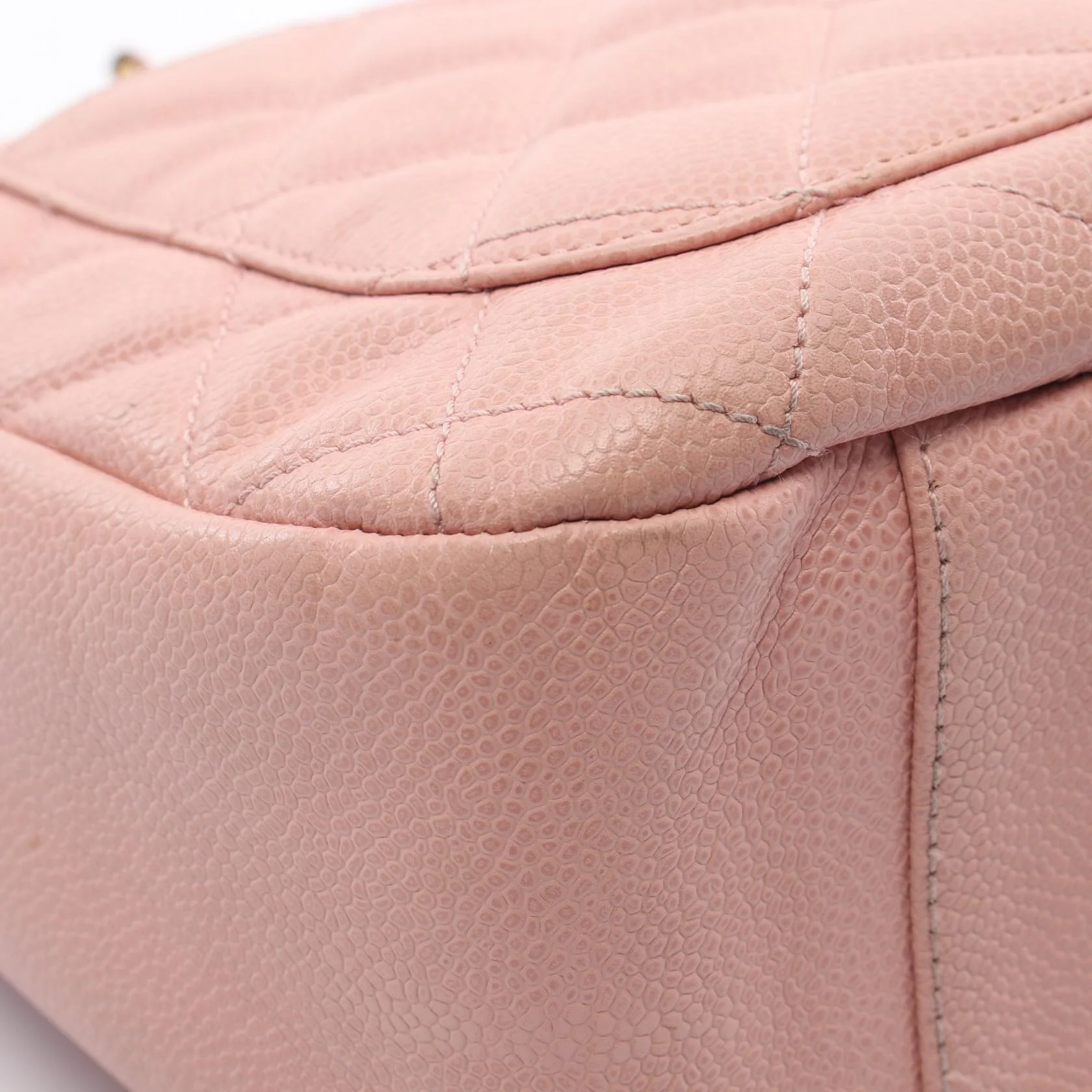 Chanel Matelasse Leather Shoulder Bag Pink