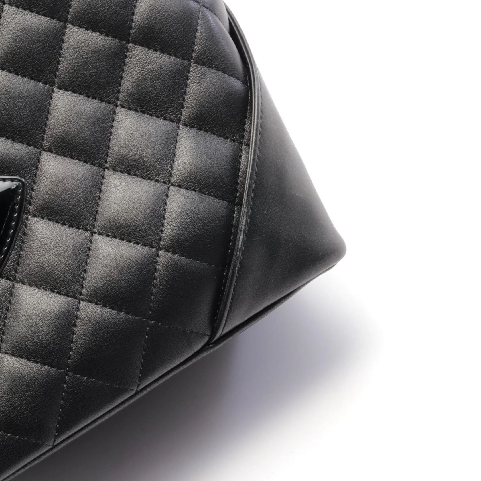 Chanel Cambon Medium Tote Bag Leather Black A25167