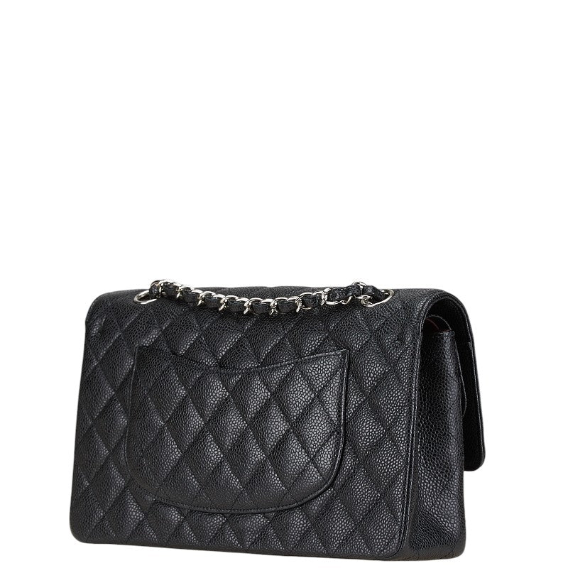 Chanel Caviar Coco Mark Matelasse Double Flap Bag
