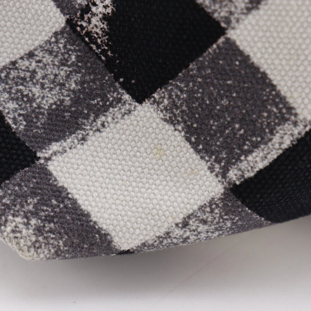 Chanel Gingham Check Canvas Tote Bag