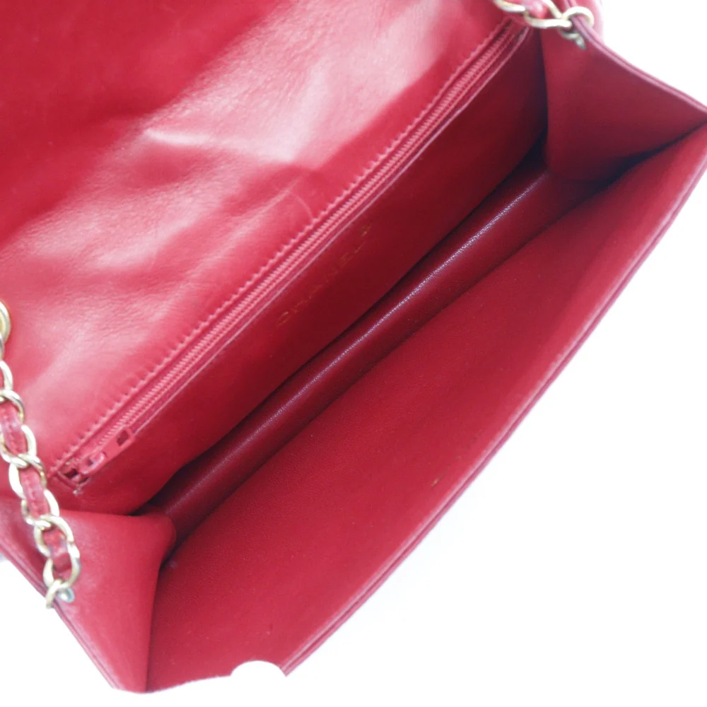 Chanel Lambskin Chain Shoulder Bag